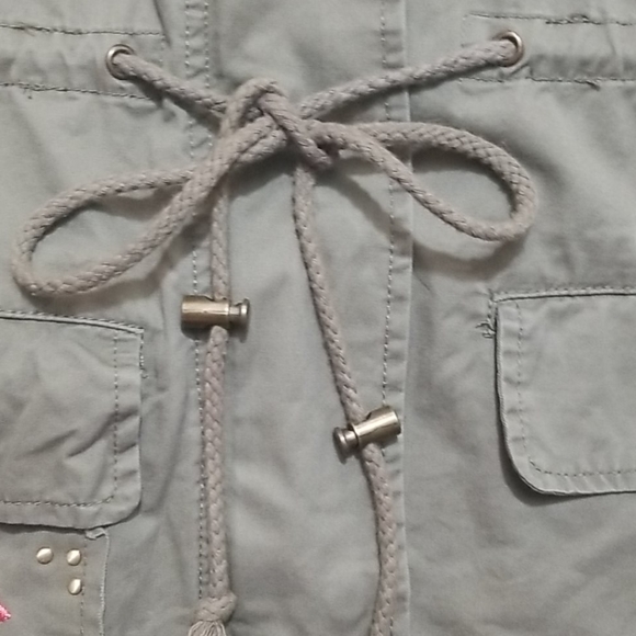 Charlotte Rouse Utility Jacket with Hummingbird - Picture 5 of 9